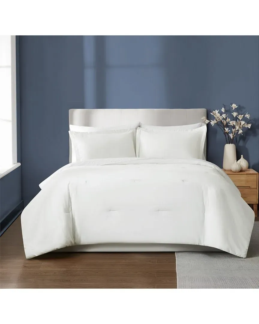 Essential Cotton Comforter Set - White