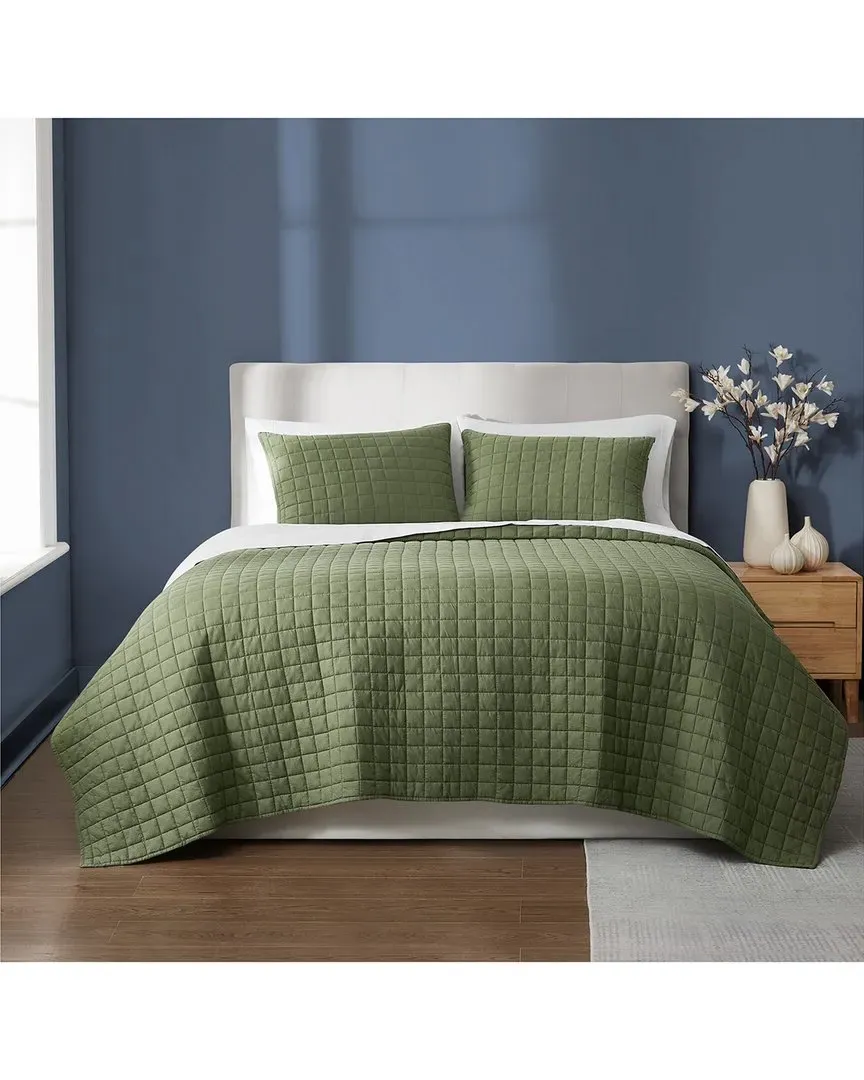 Essential Cotton Quilt Set - Green