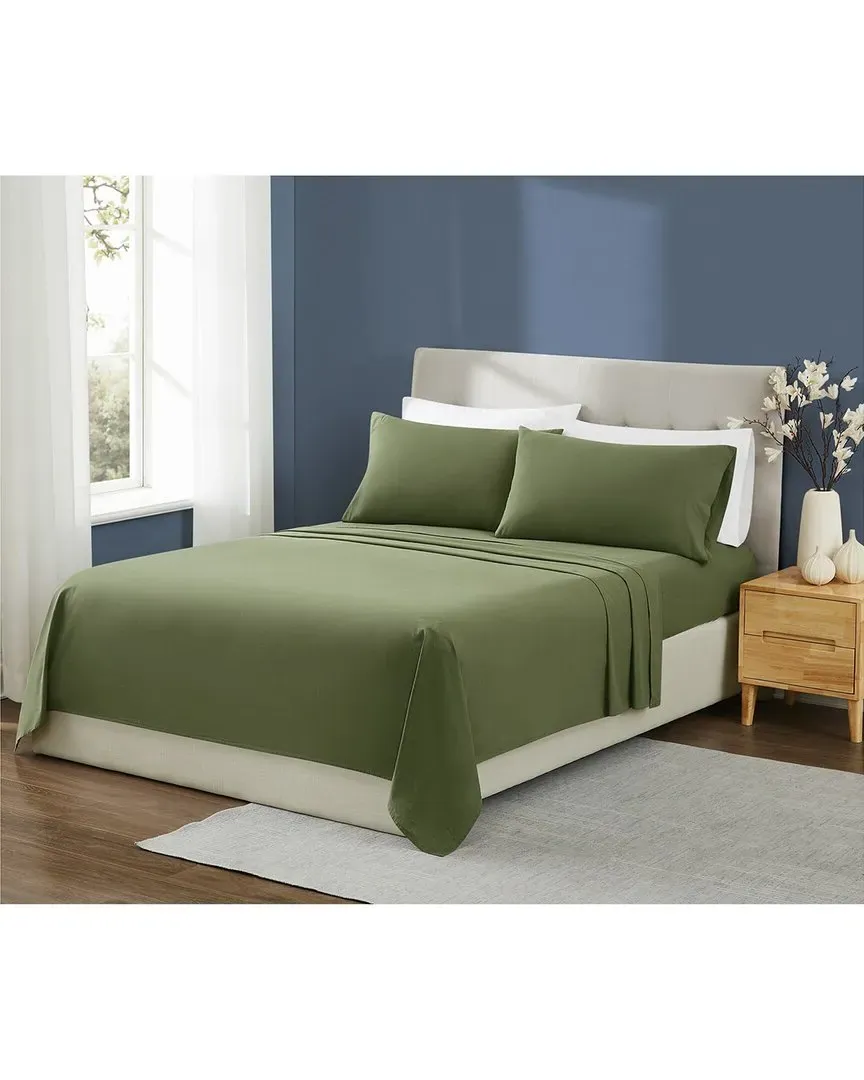 Essential Cotton Sheet Set - Green