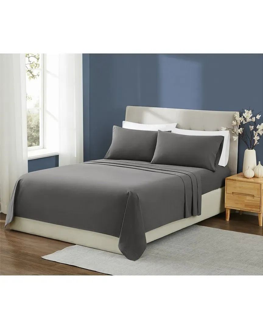 Essential Cotton Sheet Set - Grey