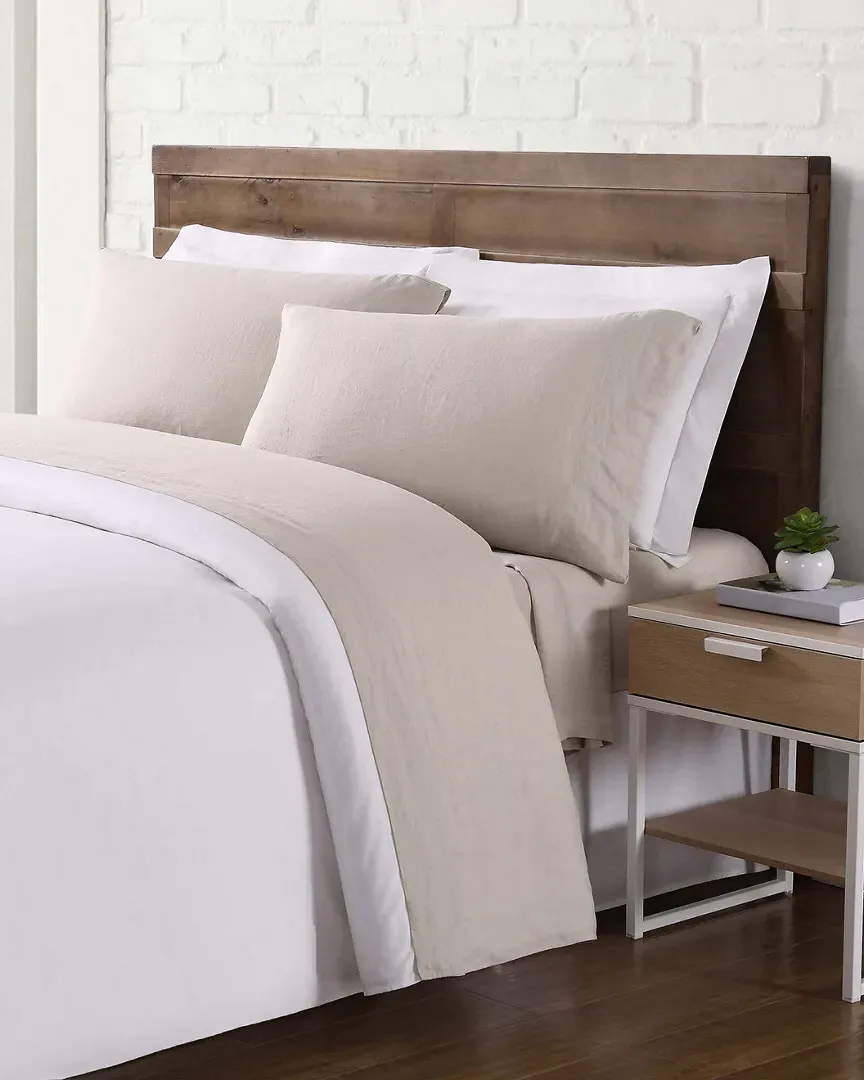 Natural Sheet Set - Natural, Linen image