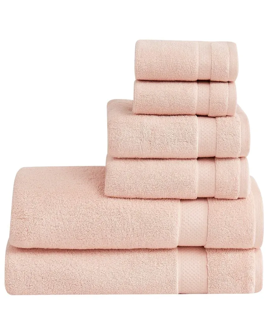 Super Soft 6pc Bath Sheet Set - Blush, Cotton