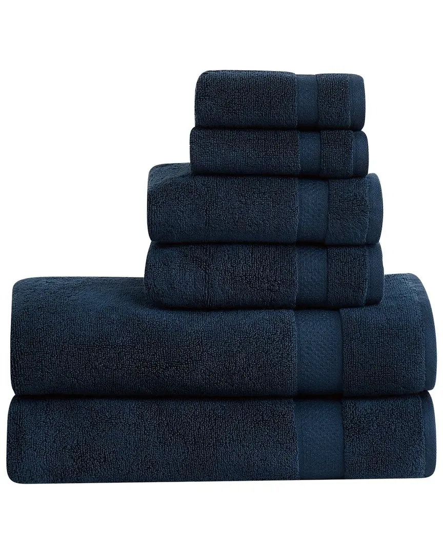 Super Soft 6pc Bath Sheet Set - Navy, Cotton