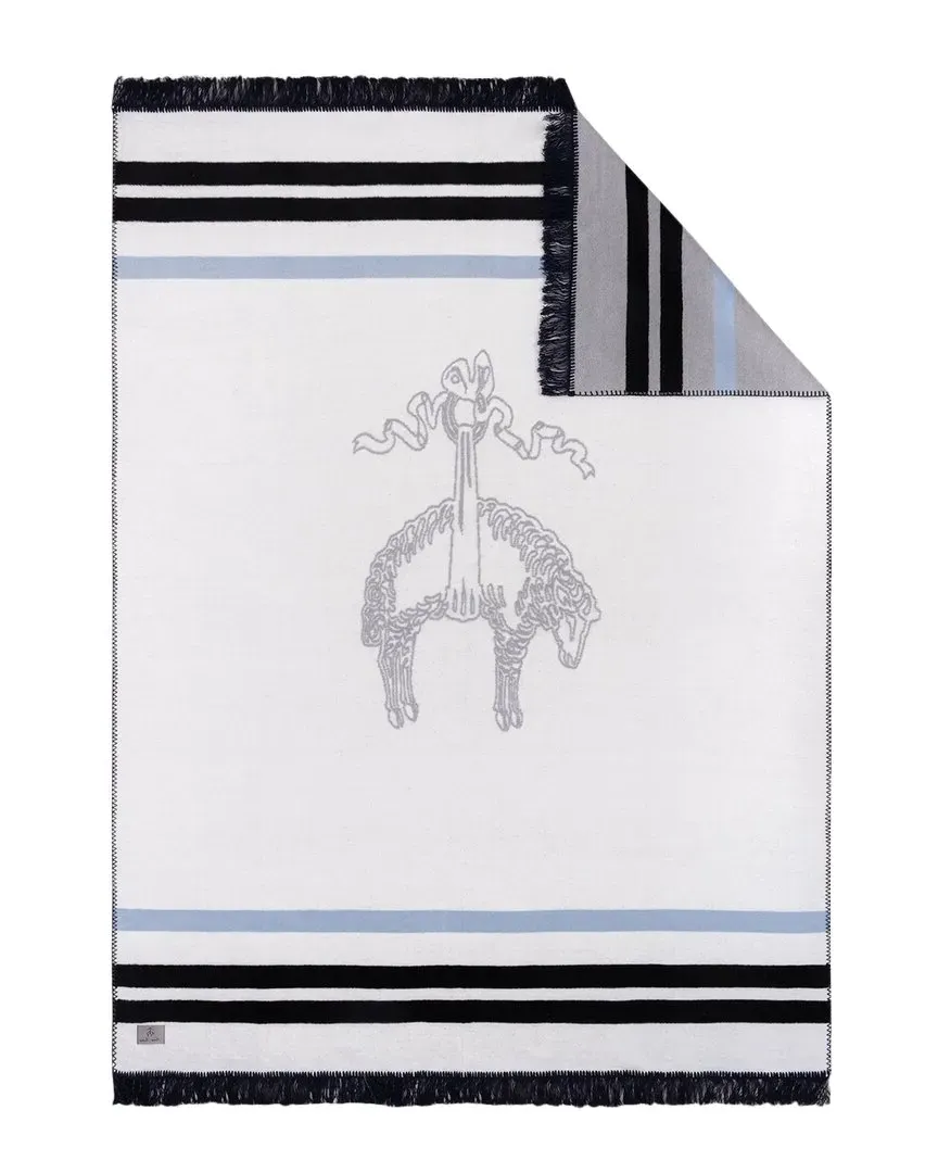 Henry Cotton Throw - Silver