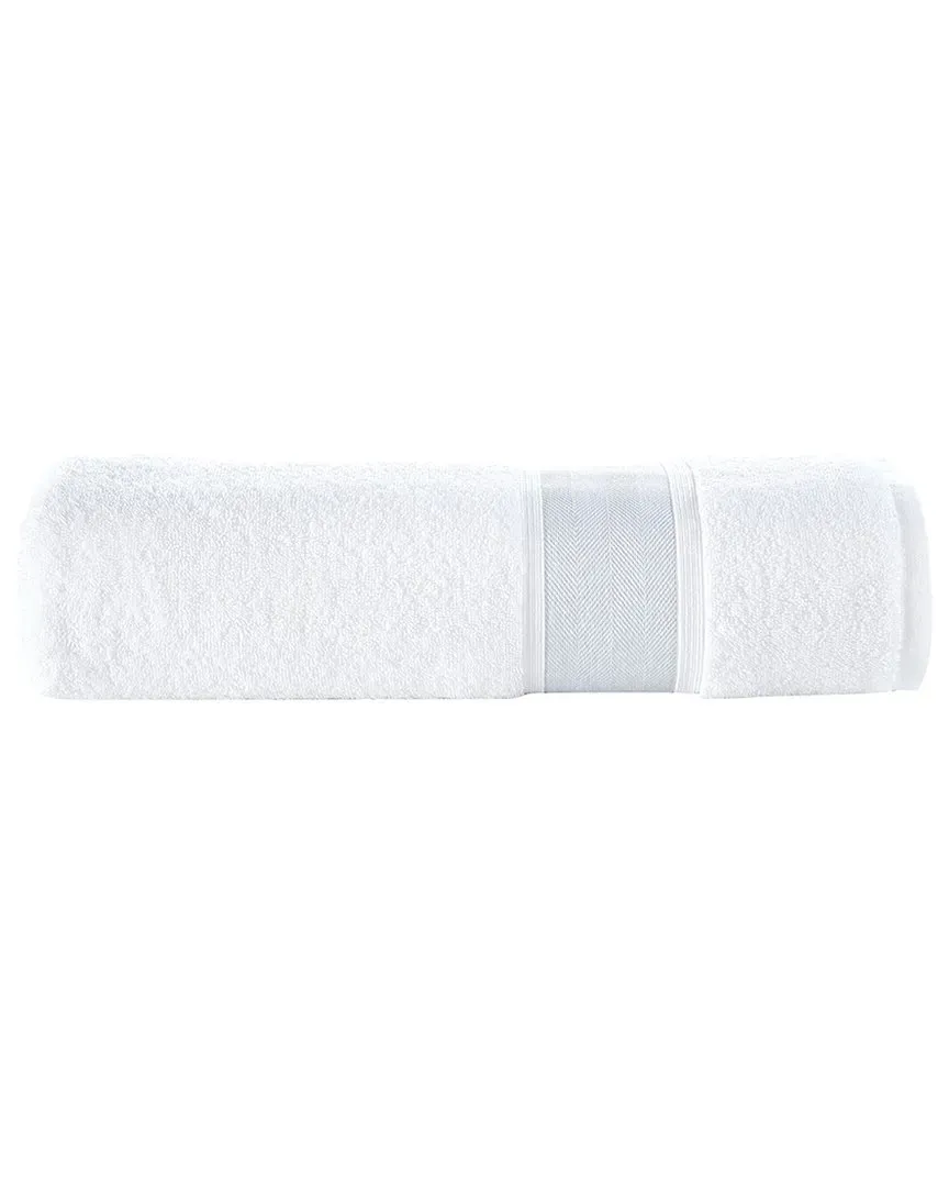 Ottoman Rolls Bath Sheet - Silver, Turkish Cotton
