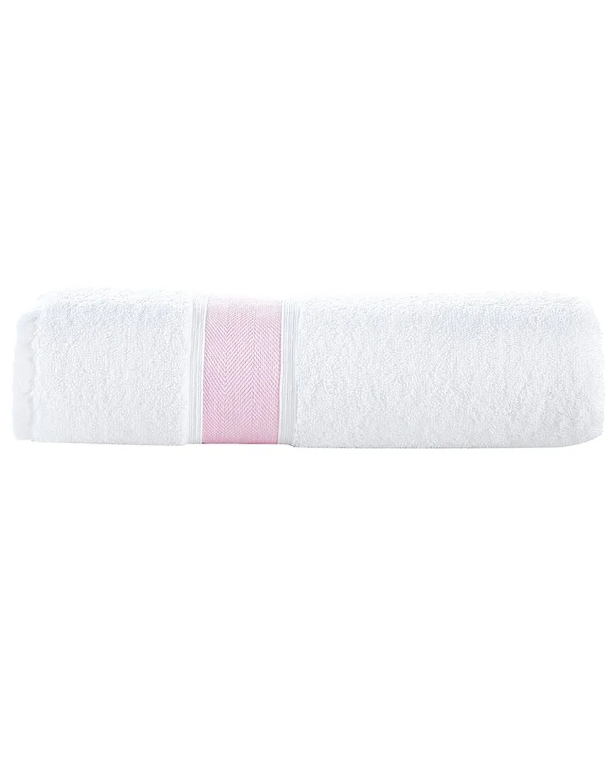 Ottoman Rolls Bath Towel - Pink, Turkish Cotton