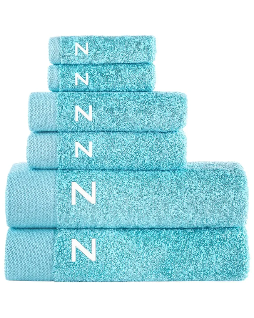 Signature 6-Piece Towel Set - Sea Glass, Turkish Cotton image