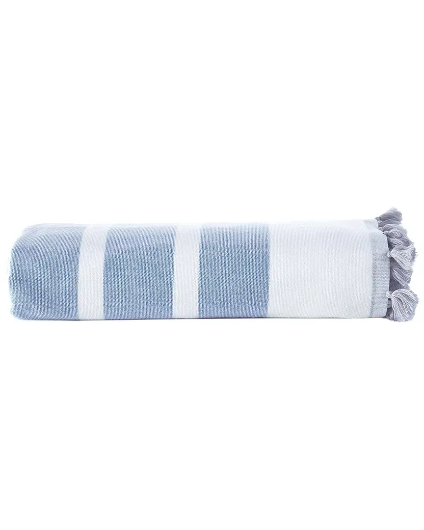 Turkish Pesthemal Bath Sheet - Blue, Cotton image