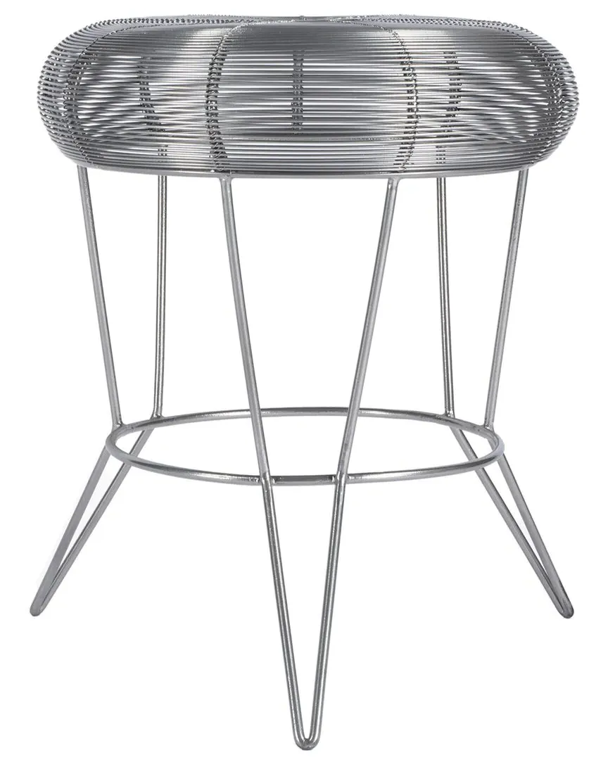 Allen Wire Accent Table - Silver, Iron