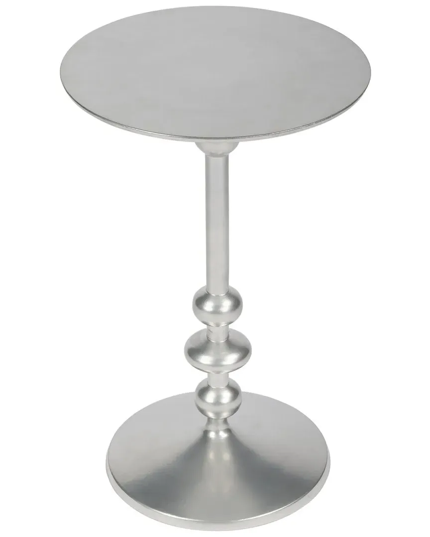 Butler Specialty Company Zora Round Accent Table - Silver, Iron image