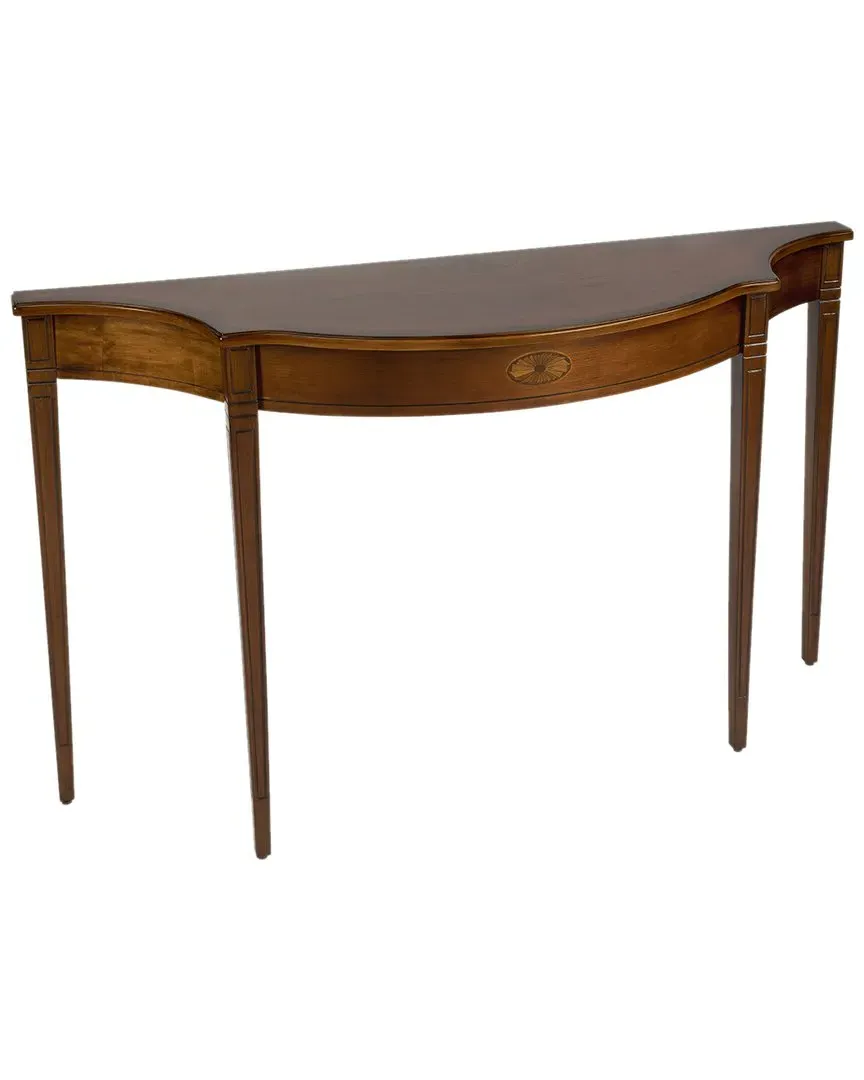 Chester 54in Console Table - Brown, Rubberwood