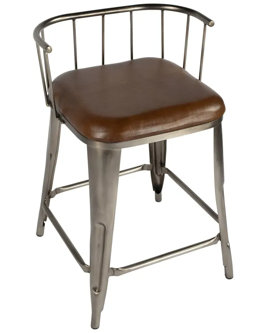 Coriander 25in Counter Stool - Leather image