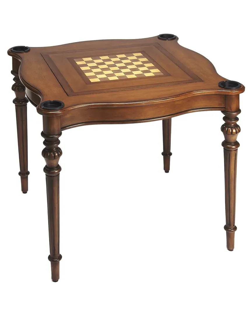 Eastwick Square Game Table - Brown, Cherry image