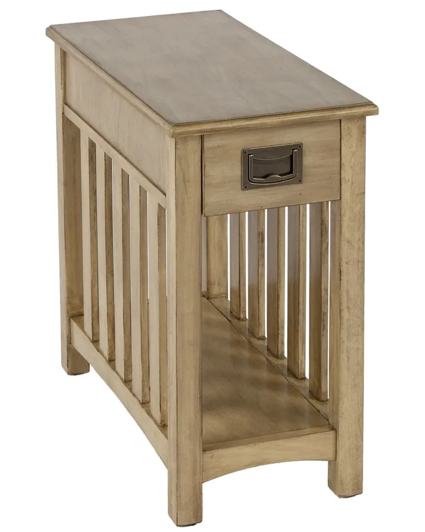 Larina Shaker One Drawer Side Table - Brown, Birch image