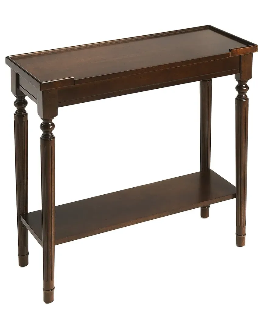 Specialty Company Aubrey Console Table - Dark Brown, Cherry image