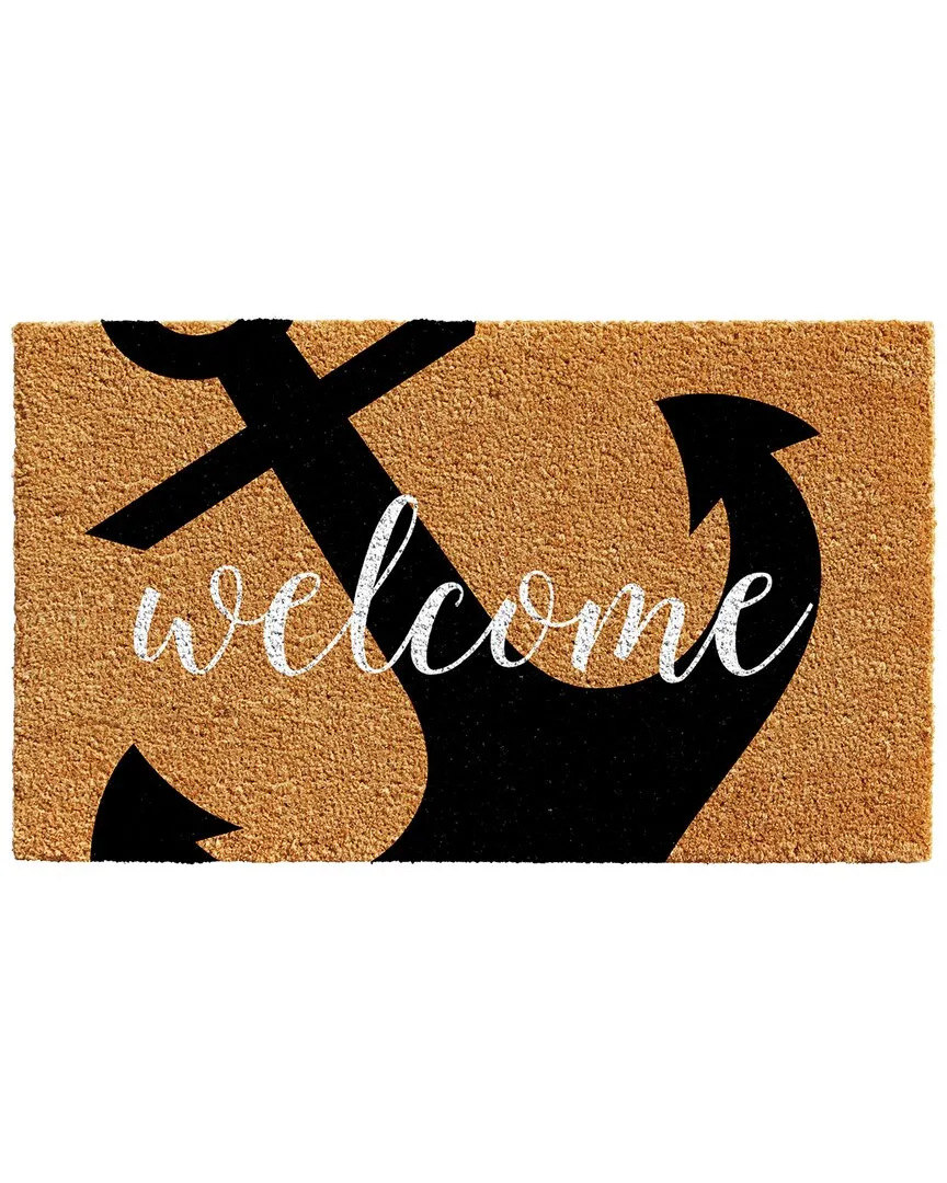 Anchor Welcome Doormat - Natural, Coir image