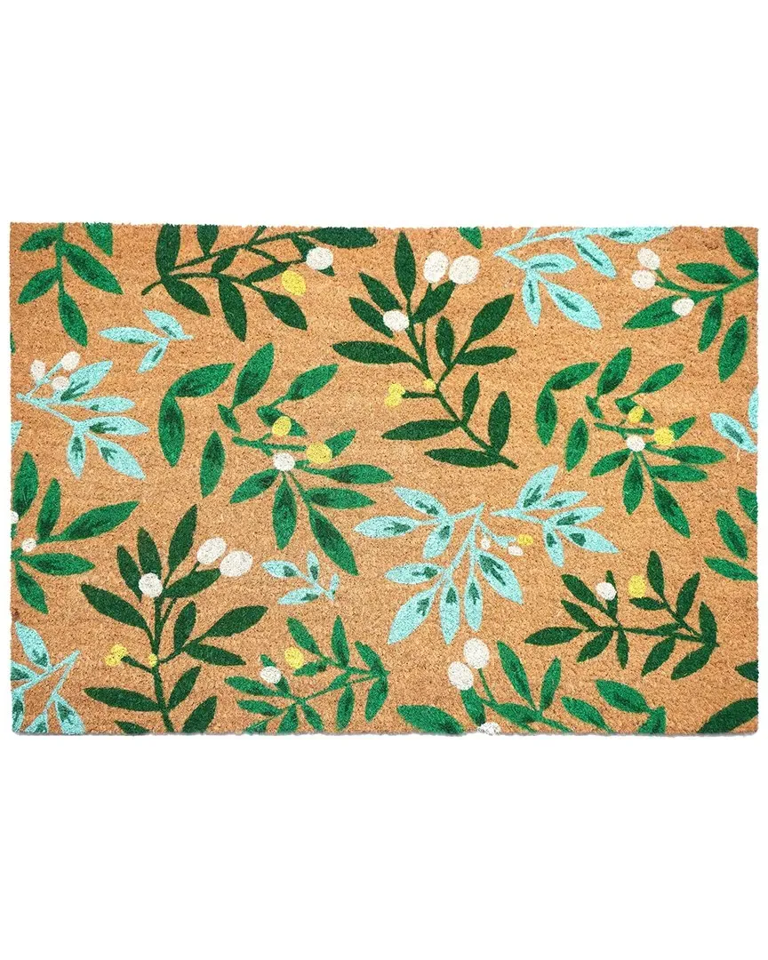 Calloway Mills Botanical Olives Doormat - Natural, Coir image