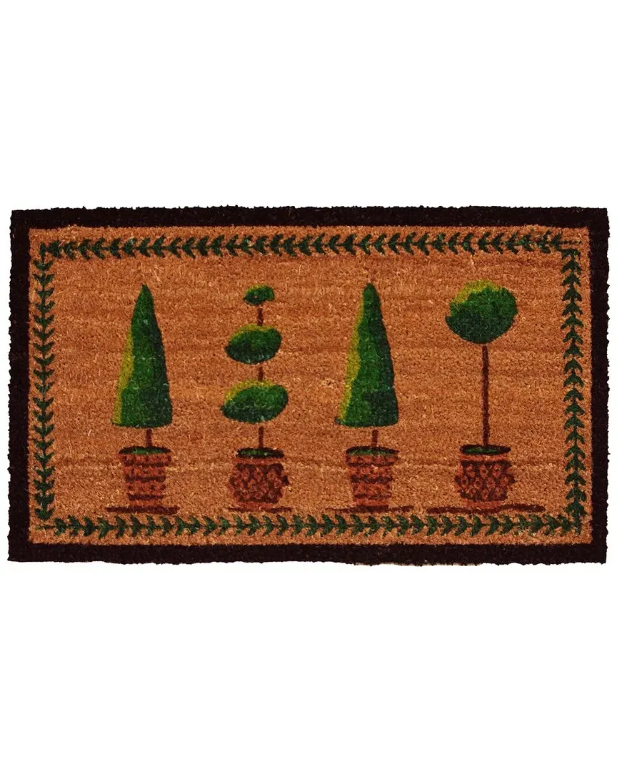 Calloway Mills Topiary Doormat - Multicolor, Coir image