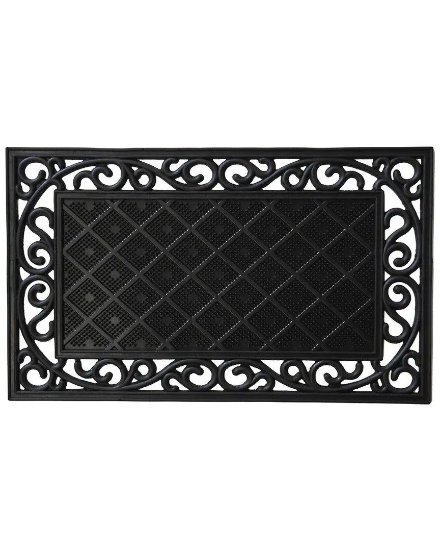 Madison Rubber Doormat - Black image
