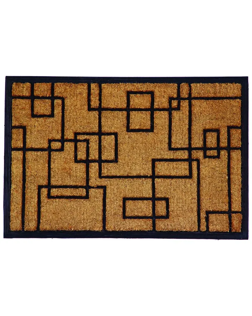 Social Square Doormat - Natural, Coir image