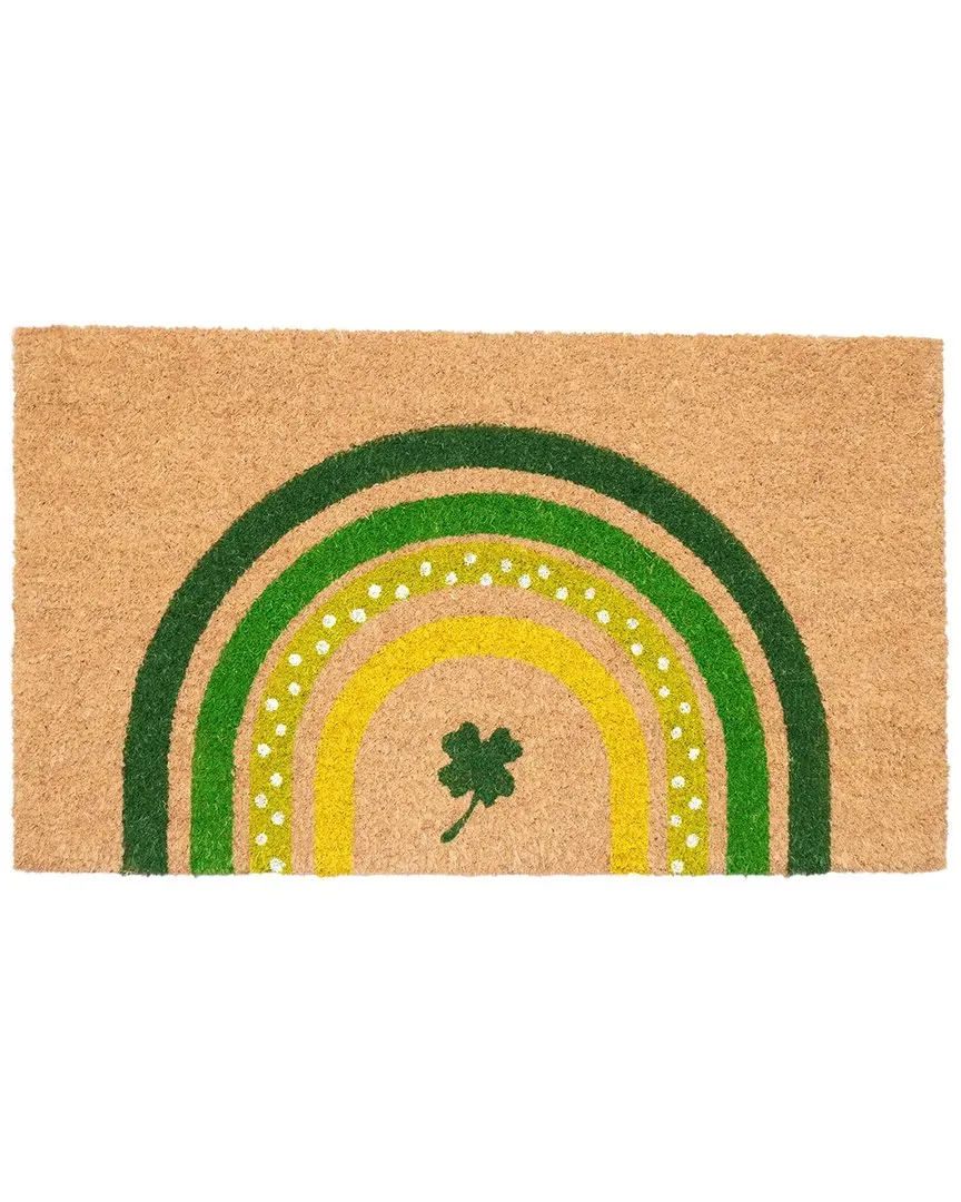 St.Patricks Rainbow Doormat - Natural, Coir image