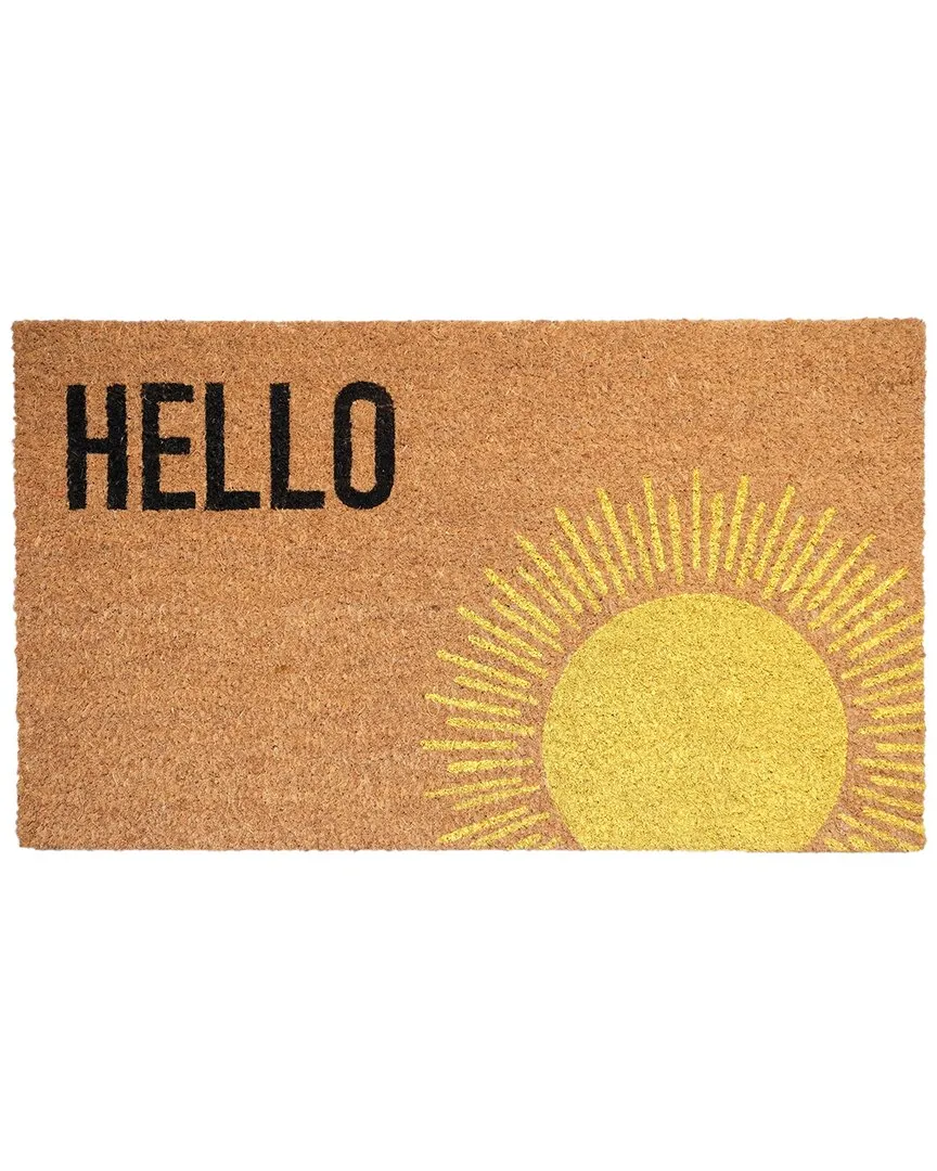 Sunburst Doormat - Natural, Coir image