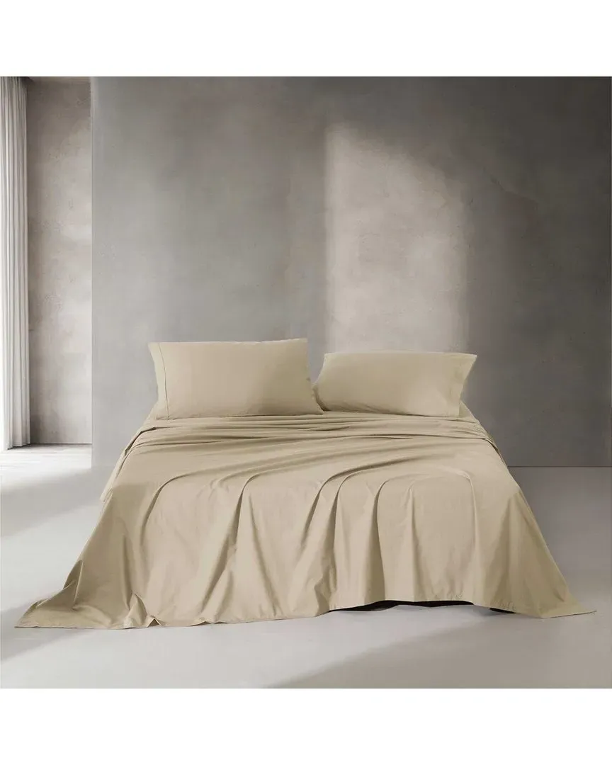 200 Thread Count Percale Cotton Sheet Set - Khaki