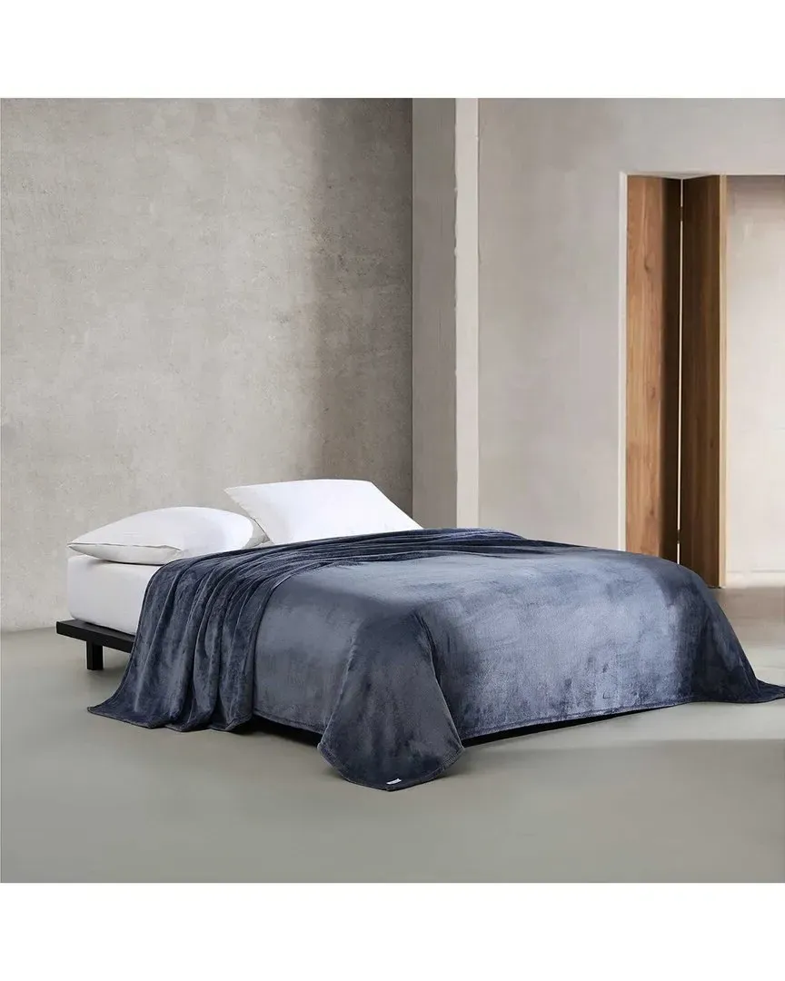 Core Plush Blanket - Slate Blue, Polyester