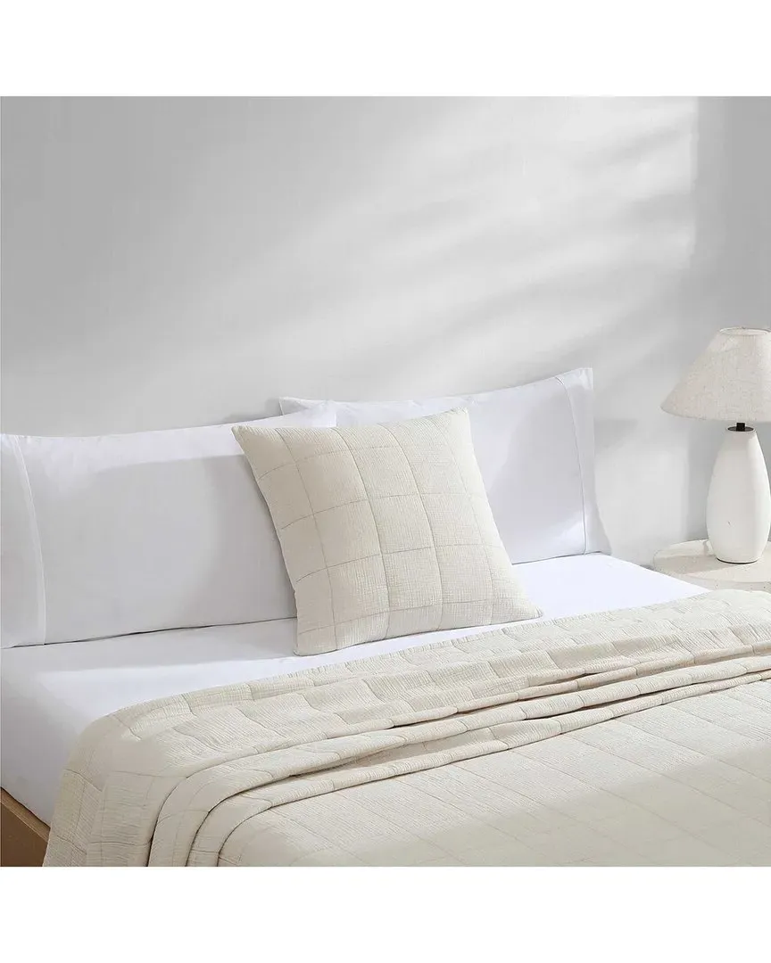 Cotton Gauze Pillow Cover - Light Beige, Cotton