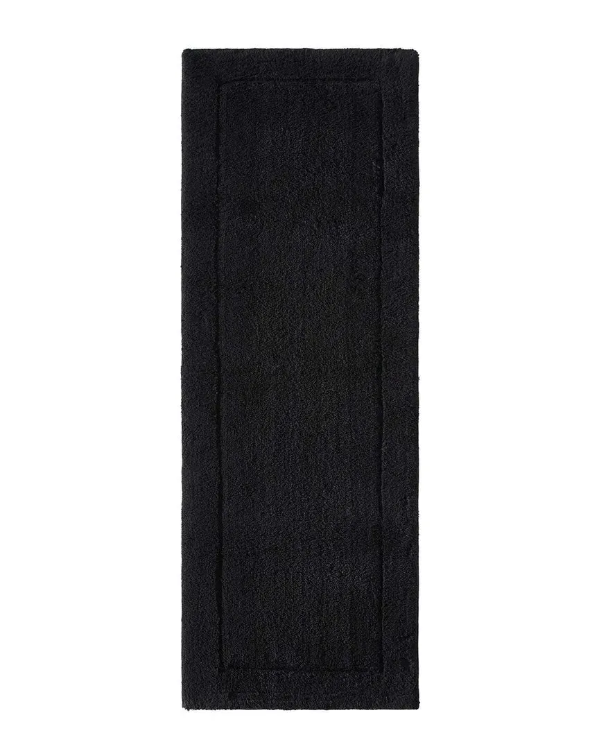 Essence Solid Cotton Tufted Bath Rug - Black image