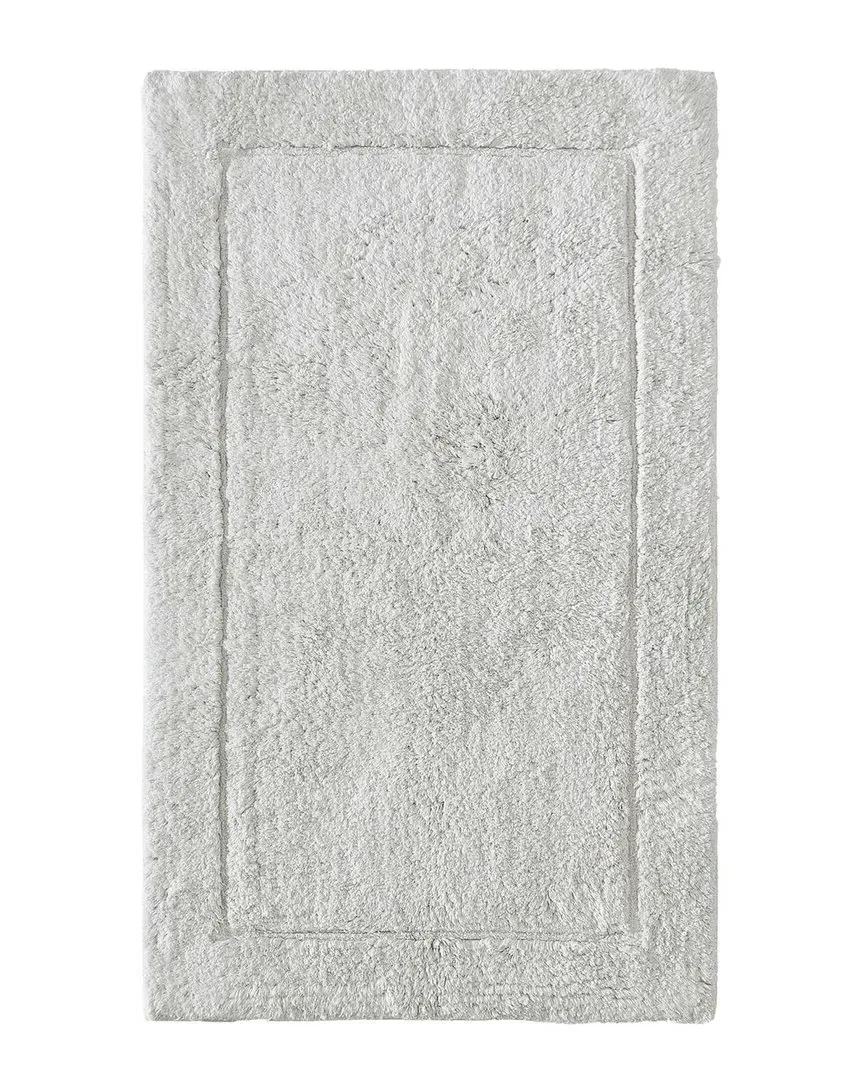 Essence Solid Cotton Tufted Bath Rug - Silver Grey