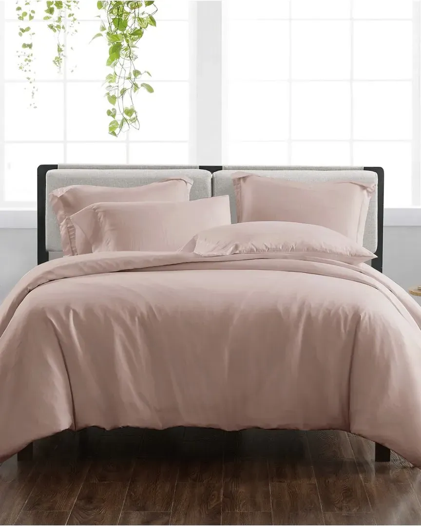 3-Piece Duvet Cover Set - Blush, Polyester image