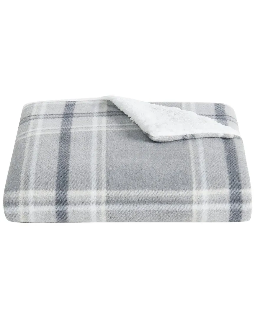Tartan Plaid Blanket - Grey, Polyester image