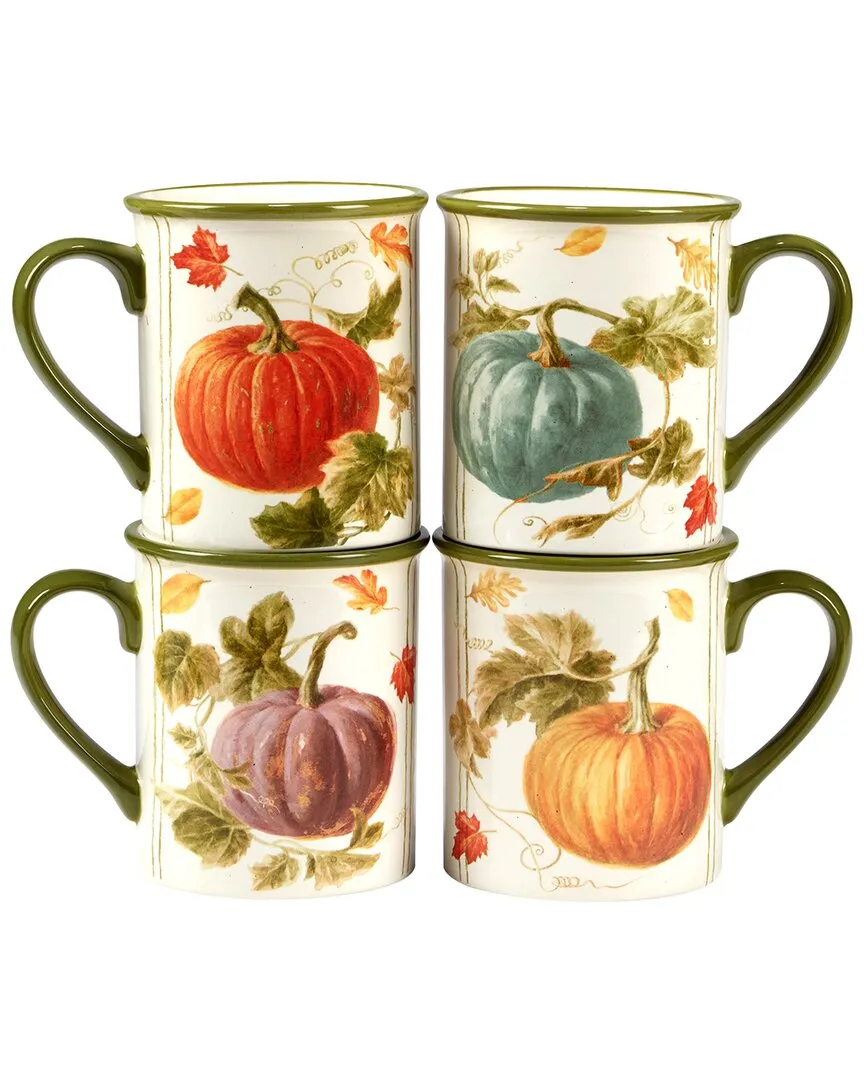 Certified International Autumn Harvest Mug Set - Multi