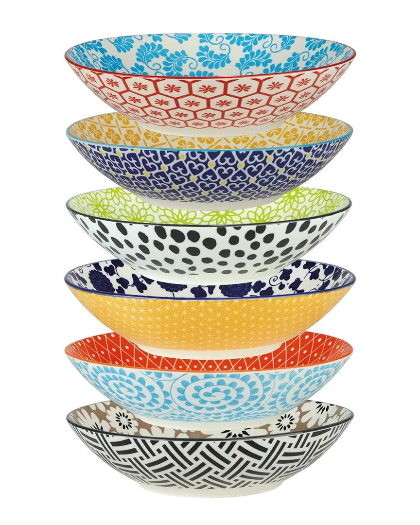 Chelsea Set of 6 Dinner Bowls - Porcelain