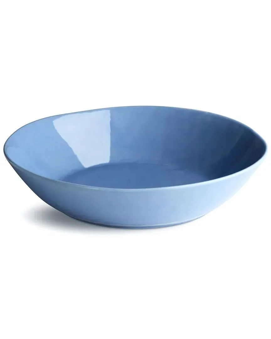 Cloudy Sky Pasta Bowl - Blue, Stoneware