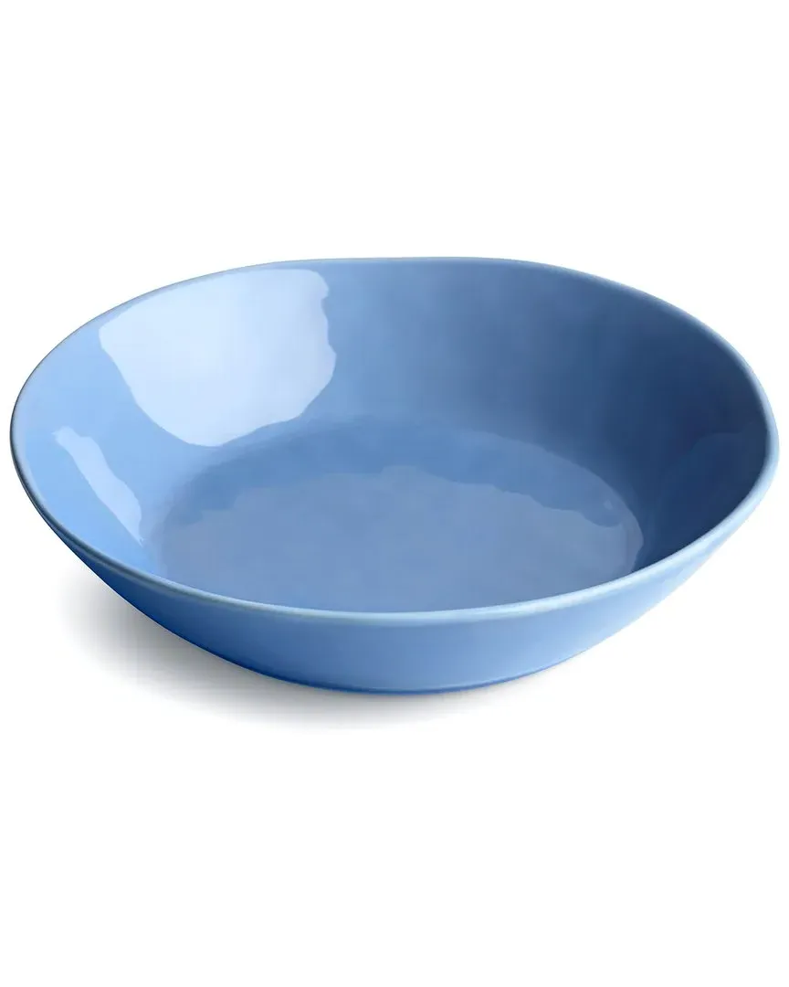 Cloudy Sky Set of 4 Soup Bowls - Blue, Stoneware
