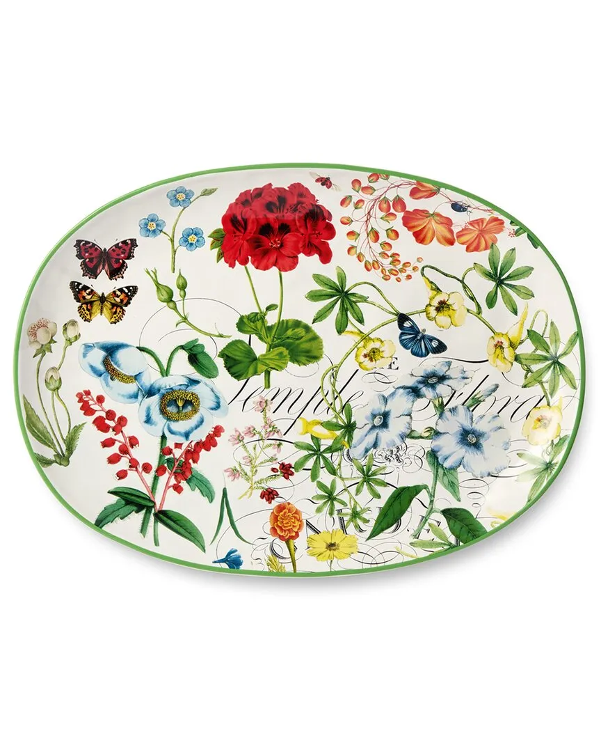 Greenhouse Oval Platter - Multicolor image