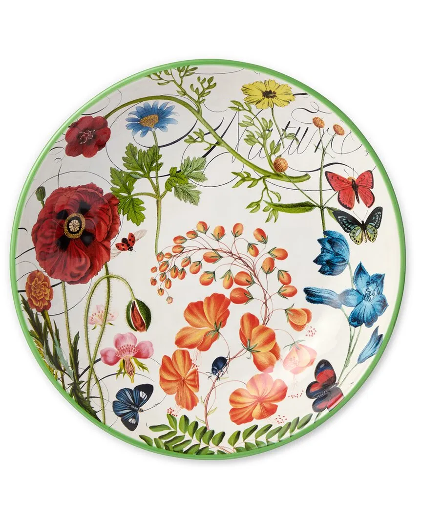 Greenhouse Serving Bowl - Multicolor, Ceramic image