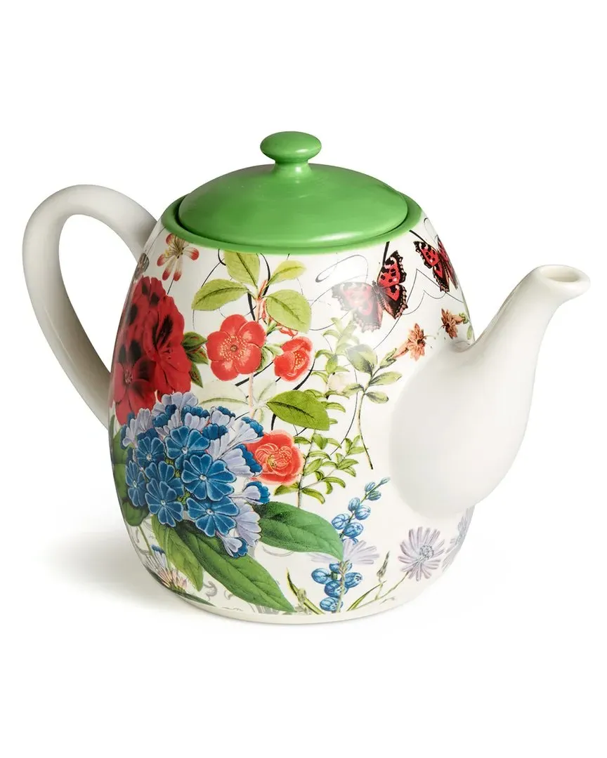 Greenhouse Teapot - Multicolor, Ceramic image