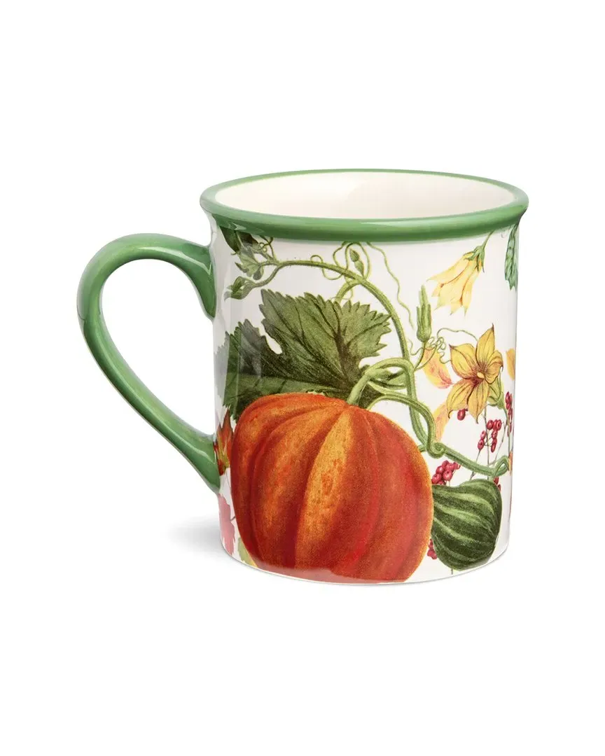 Harvest Fields Set of 4 Mugs - Multicolor, Ceramic