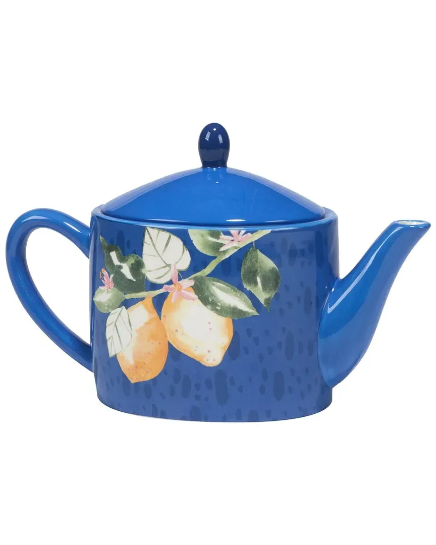 Lemonade Teapot - Blue, Ceramic image