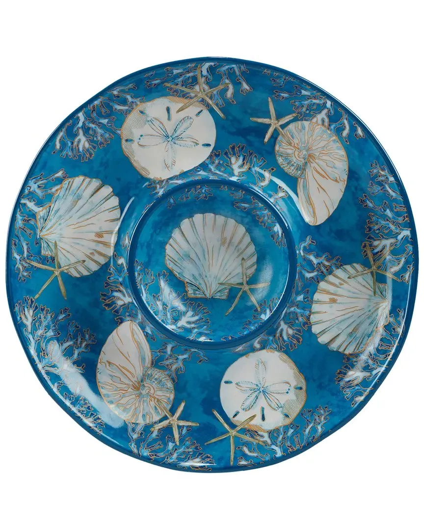 Playa Shells Chip & Dip - Earthenware image