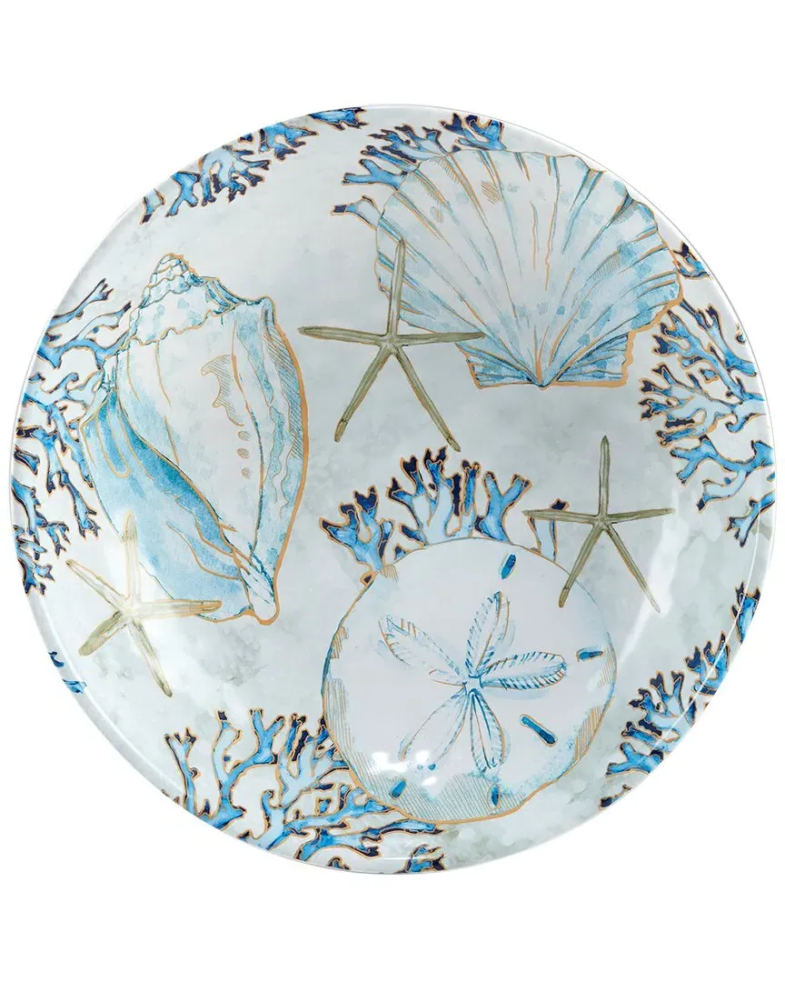 Playa Shells Serving Bowl - Earthenware