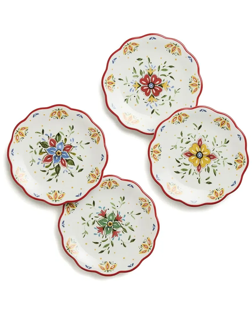 Provence Set of 4 Canape Plates - Assorted, Ceramic image