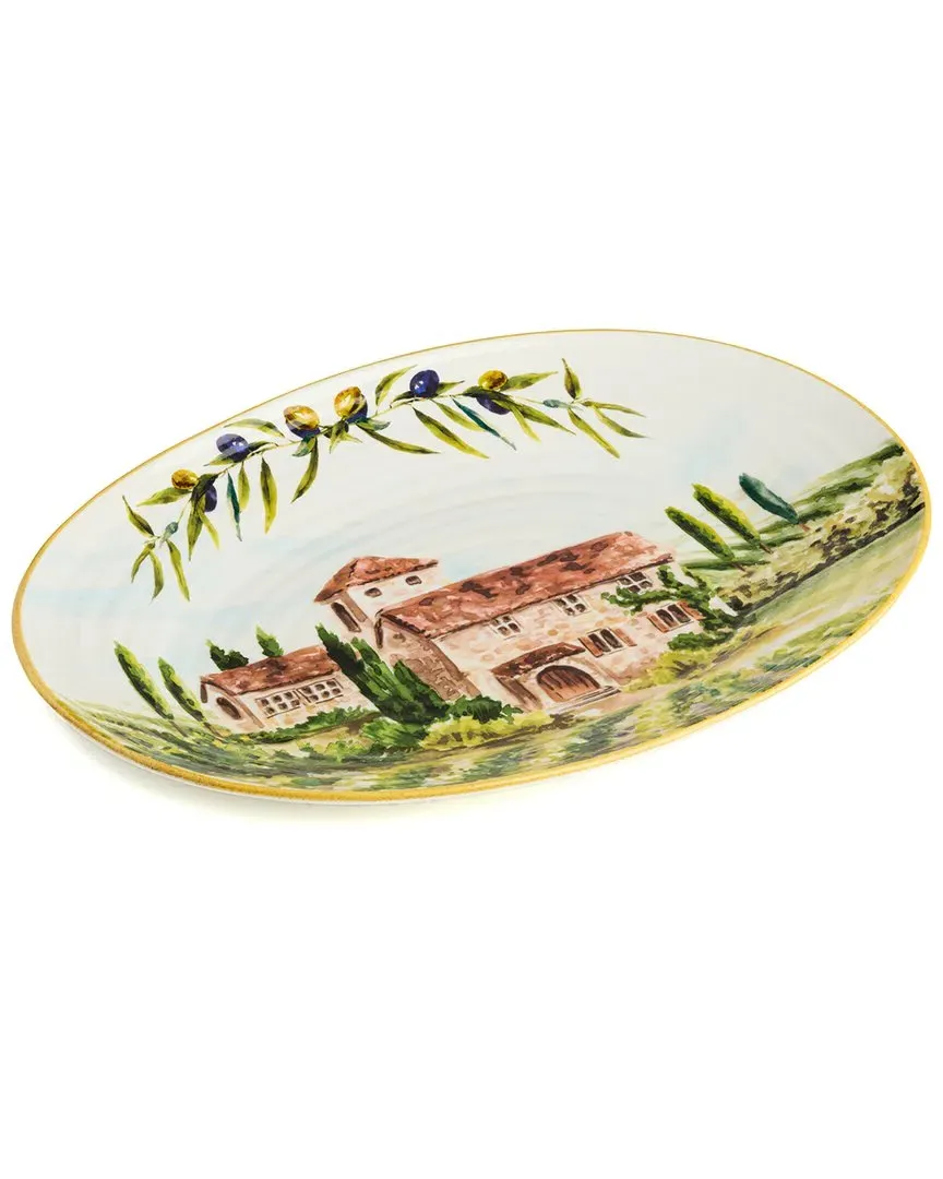 Tuscany Oval Platter - Stoneware image