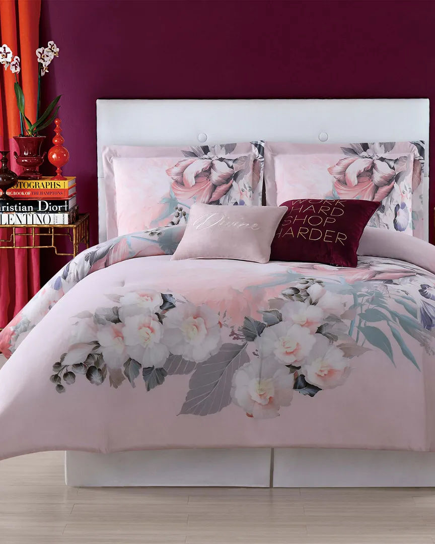 Christian Siriano Floral Comforter Set - Polyester image