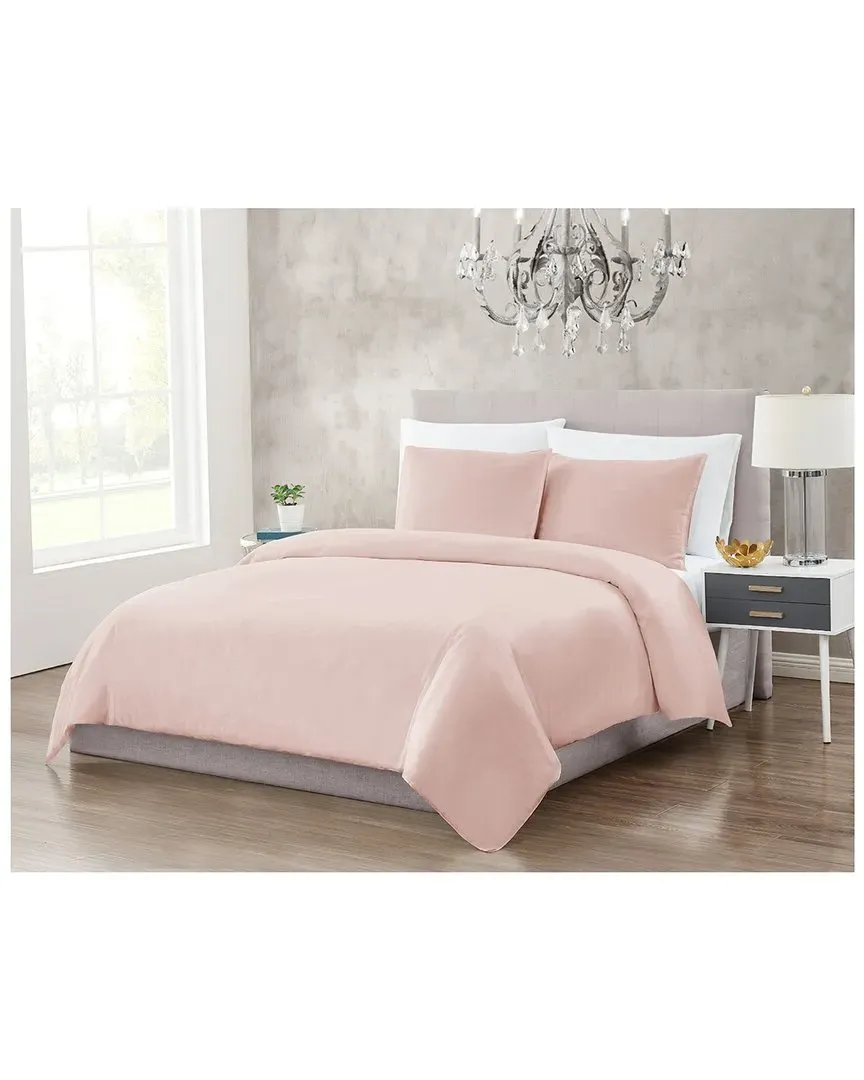 NY Duvet Set - Blush, Cotton Sateen image
