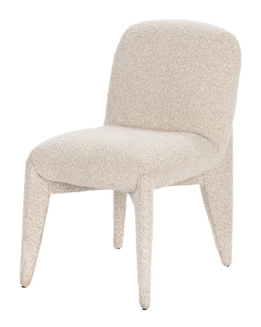 Danson Upholstered Dining Chair - Cream, Boucle image