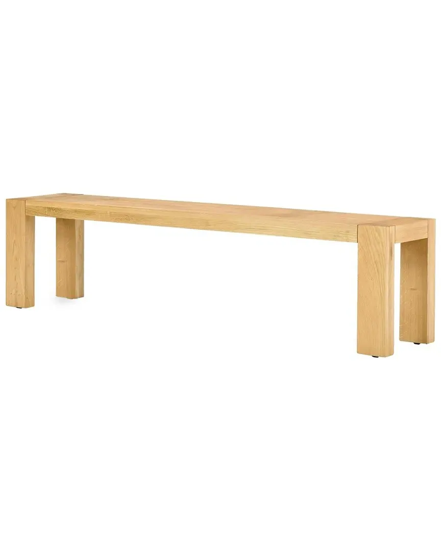 Parsons Dining Bench - Natural, Oak Wood